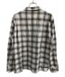 RADIALL (ラディアル) CMW Shirt L/S チェックシャツ ホワイト×グレー サイズ:M：4800円
