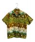 Hawaii Nei（ハワイネイ）の古着「ヴィンテージアロハシャツ」｜グリーン×ブラウン