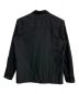 GAULTIER HOMME objet (ゴルチエオムオブジェット) ナイロンコットンシャツ ブラック サイズ:46：5800円