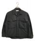 BLAHW（ブラー）の古着「SOLOTEX オープンカラーシャツ」｜ブラック