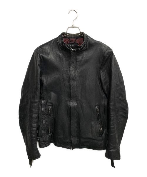Schott（ショット） Schott (ショット) シングルライダースジャケット ブラック サイズ:Lの古着・服飾アイテム