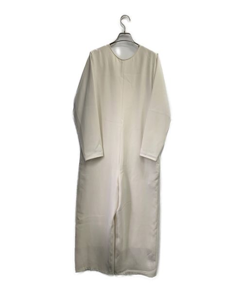 Whim Gazette（ウィムガゼット）Whim Gazette (ウィムガゼット) ソアパールコンパクトジャンプスーツ アイボリー サイズ:Fの古着・服飾アイテム