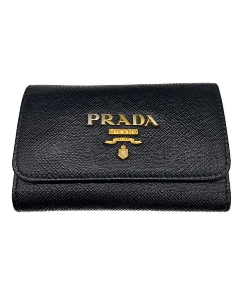 PRADA（プラダ）PRADA (プラダ) キーケース ブラックの古着・服飾アイテム