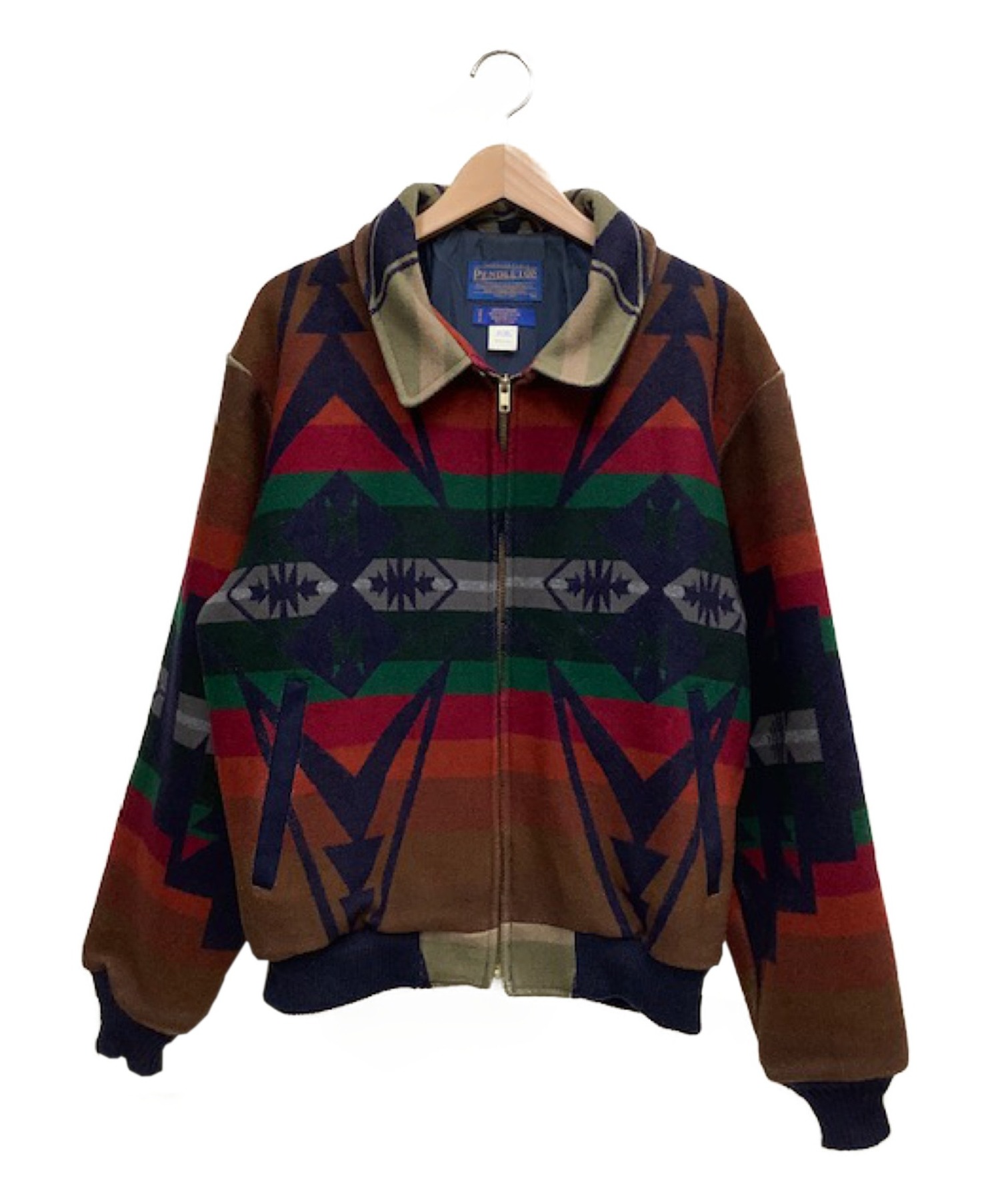 中古 古着通販 Pendleton ペンドルトン ヴィンテージネイティブジャケット マルチカラー サイズ M ネイティブ柄 ブランド 古着通販 トレファク公式 Trefac Fashion