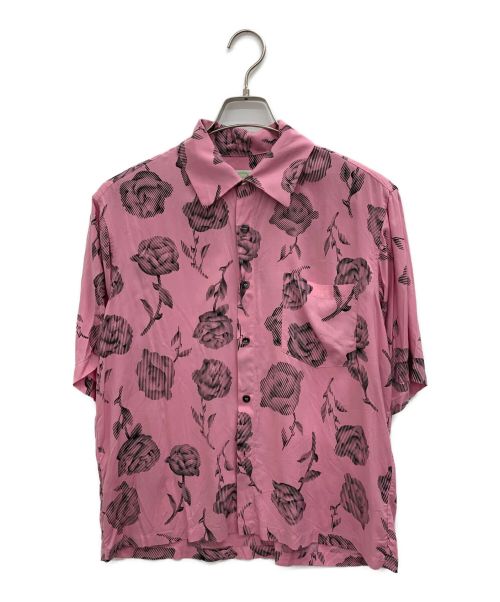 ARIES（アリーズ）ARIES (アリーズ) オープンカラーシャツ ピンク サイズ:FREEの古着・服飾アイテム