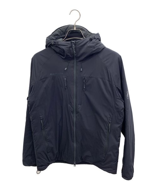 MAMMUT（マムート）MAMMUT (マムート) Rime IN Flex Hooded Jacket AF ブラック サイズ:Ｍの古着・服飾アイテム