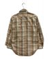 Engineered Garments (エンジニアドガーメンツ) チェックシャツ ベージュ サイズ:XS 未使用品：3980円
