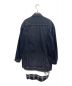 MINEDENIM (マインデニム) レイヤードデニムジャケット ブラック サイズ:1：12800円