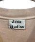 中古・古着 Acne studios (アクネストゥディオス) ビッグスウェット ベージュ サイズ:XXS：8800円