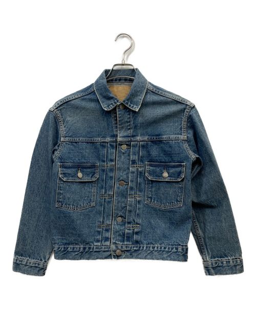 orSlow（オアスロウ）orSlow (オアスロウ) 2ndタイプデニムジャケット ブルー サイズ:Ｍの古着・服飾アイテム