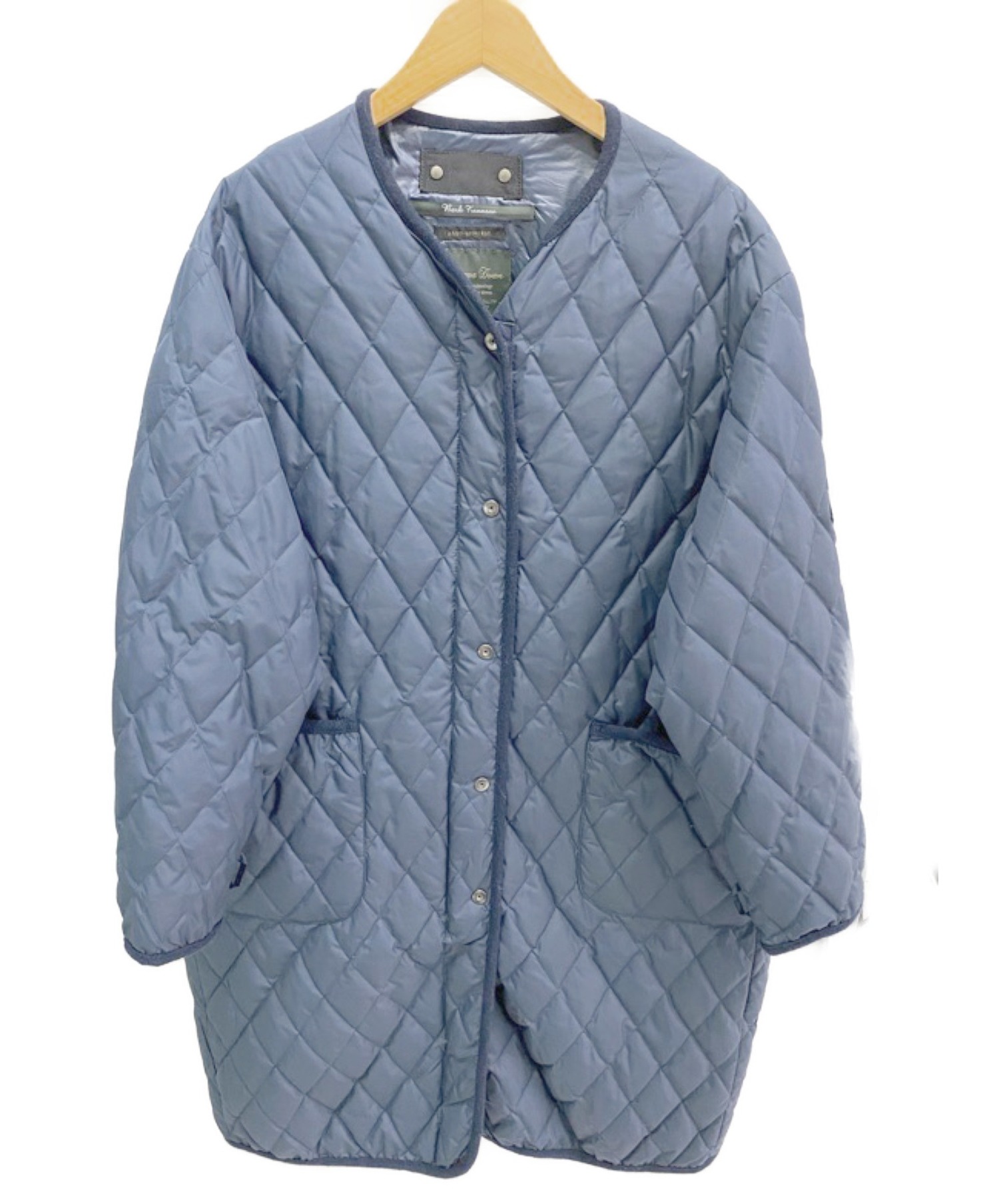 中古 古着通販 Nano Universe 西川 ナノユニバース ナノユニバース ニシカワ キルティングダウンコート ネイビー サイズ Mサイズ ブランド 古着通販 トレファク公式 Trefac Fashion