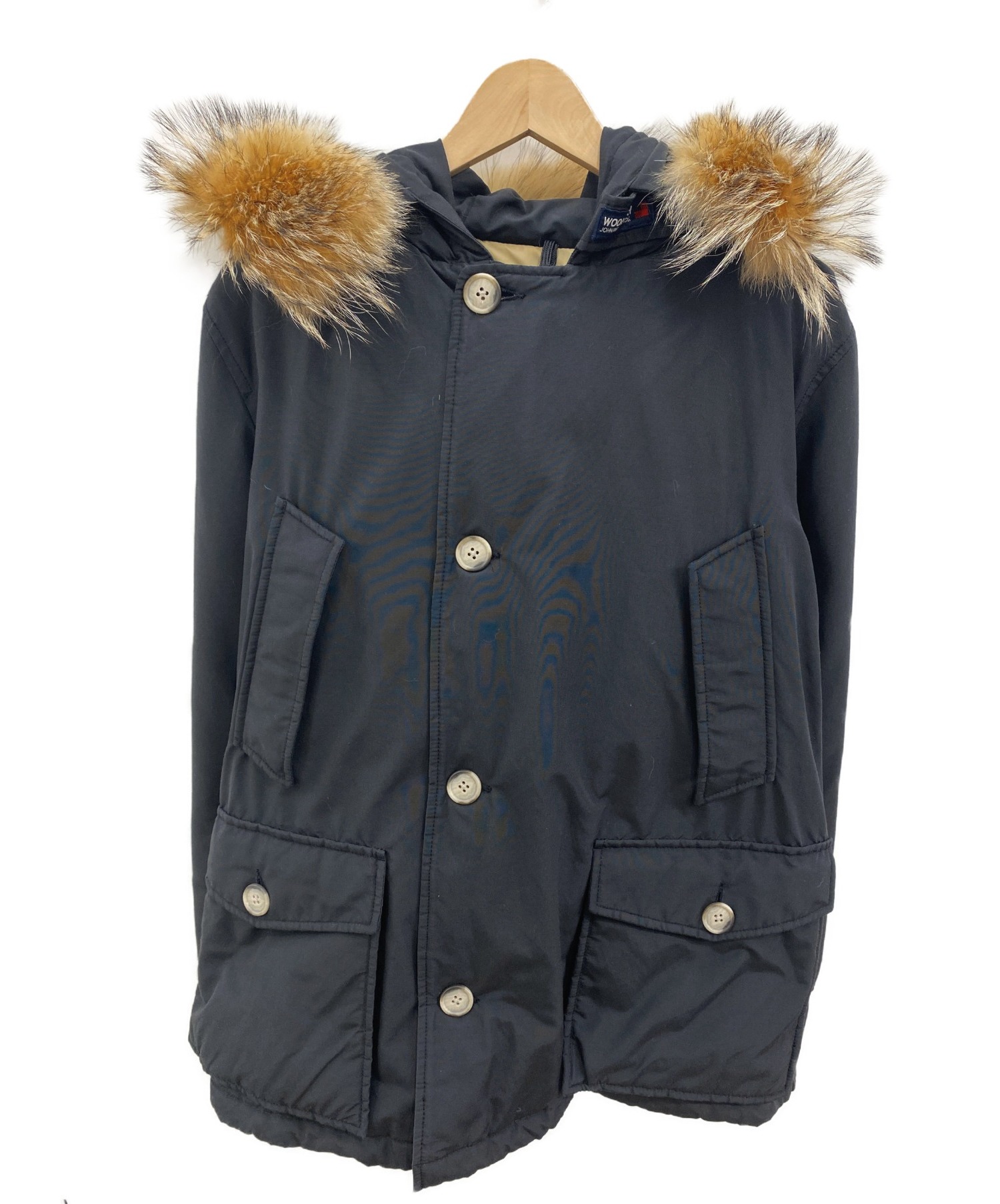 中古 古着通販 Woolrich ウールリッチ アークティックパーカ ブラック サイズ Mサイズ ブランド 古着通販 トレファク公式 Trefac Fashion