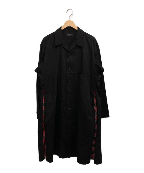 s'yte（サイト）s'yte (サイト) ステンカラーコート UB-B67-076 ブラック サイズ:3の古着・服飾アイテム