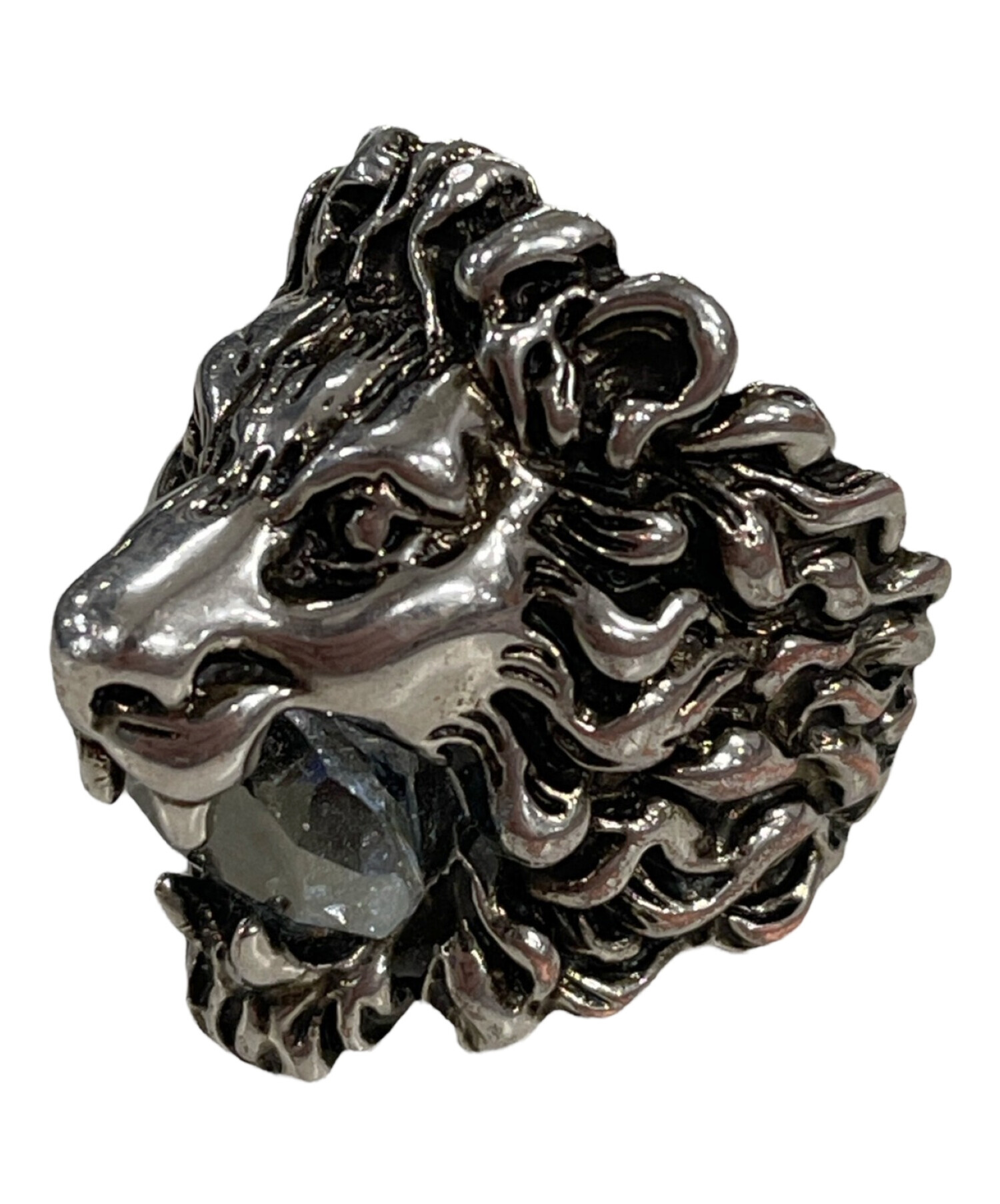 中古 古着通販 Gucci グッチ ライオンヘッドシルバーリング サイズ 15号 ブランド 古着通販 トレファク公式 Trefac Fashion