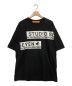 STUDIO SEVEN×HUNTING WORLD（スタジオセブン × ハンティングワールド）の古着「ロゴTシャツ」｜ブラック