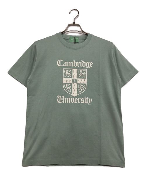 MACKINTOSH LONDON（マッキントッシュ ロンドン）MACKINTOSH LONDON×Cambridge University (マッキントッシュ×ケンブリッジ大学) ロゴプリントTシャツ グリーン サイズ:L 未使用品の古着・服飾アイテム