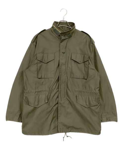 ALPHA（アルファ）ALPHA (アルファ) M65フィールドジャケット アーミーグリーン サイズ:Lの古着・服飾アイテム