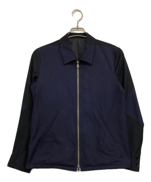 STUDIOUS（ステュディオス）STUDIOUS (ステュディオス) ジップアップジャケット ネイビー サイズ:1の古着・服飾アイテム