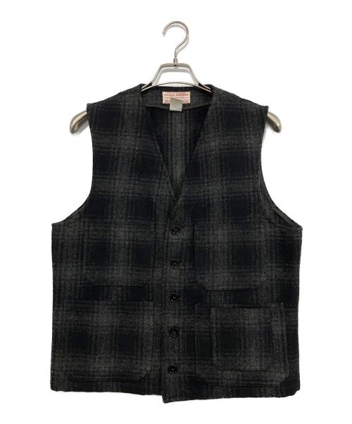 FILSON（フィルソン）FILSON (フィルソン) ウールベスト ブラック サイズ:Lの古着・服飾アイテム