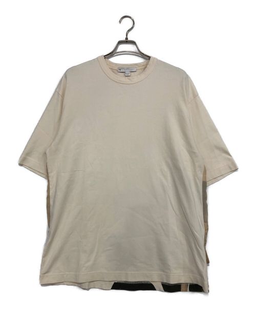 Y-3（ワイスリー）Y-3 (ワイスリー) ロージャージー GFX SS Tシャツ フローラル ベージュ サイズ:Lの古着・服飾アイテム