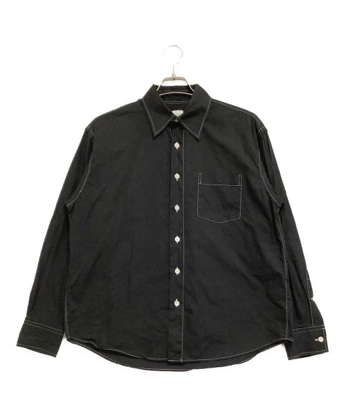kaiko（カイコー）kaiko (カイコー) 長袖シャツ ブラック サイズ:１の古着・服飾アイテム