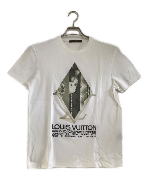 LOUIS VUITTON（ルイ ヴィトン）LOUIS VUITTON (ルイ ヴィトン) プリントTシャツ ホワイト サイズ:XSの古着・服飾アイテム