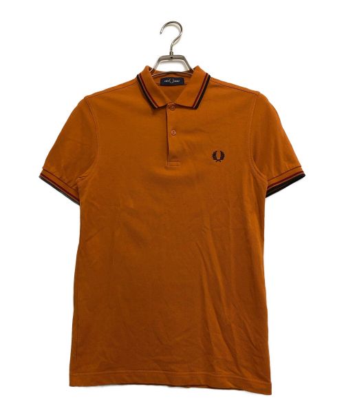 FRED PERRY（フレッドペリー）FRED PERRY (フレッドペリー) ポロシャツ オレンジ サイズ:Ｓの古着・服飾アイテム