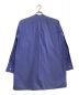 COMOLI (コモリ) バンドカラーシャツ ブルー サイズ:1：12800円