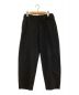 UNFIL（アンフィル）の古着「Wool-Tropical Wide Tapered Trouser」｜ブラック