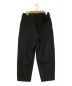 UNFIL (アンフィル) Wool-Tropical Wide Tapered Trouser ブラック サイズ:３：7800円