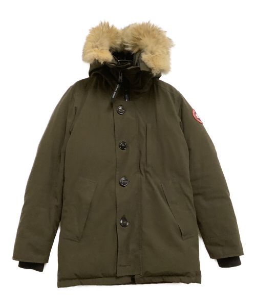CANADA GOOSE（カナダグース）CANADA GOOSE (カナダグース) ジャスパーダウンジャケット オリーブ サイズ:2XSの古着・服飾アイテム