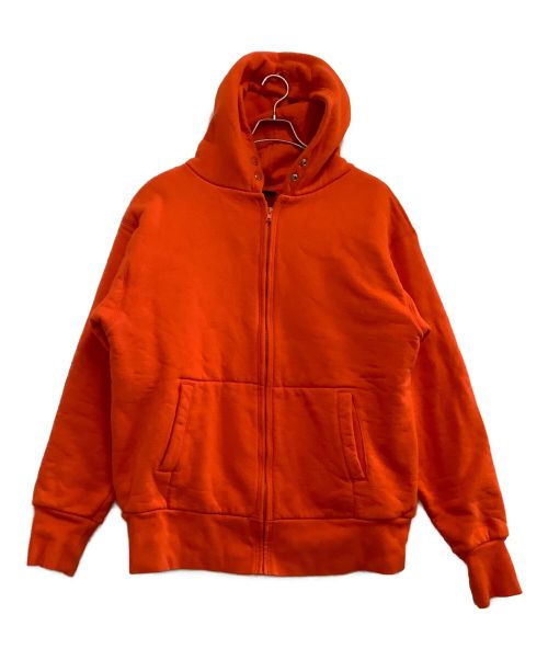 CAMBER（キャンバー）CAMBER (キャンバー) DOUBLE THICK ZIPPER HOODED JACKET オレンジ サイズ:XLの古着・服飾アイテム