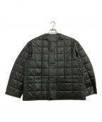 YOKEヨーク）の古着「REVERSIBLE QUILTED LEATHER LINNER BLOUSON」｜グレー
