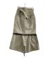 sacai (サカイ) コットン ギャバジン ミックス スカート グリーン サイズ:1：33000円