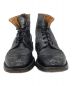 Tricker's (トリッカーズ) ウィングチップブーツ ブラック サイズ:8 1/2：14800円