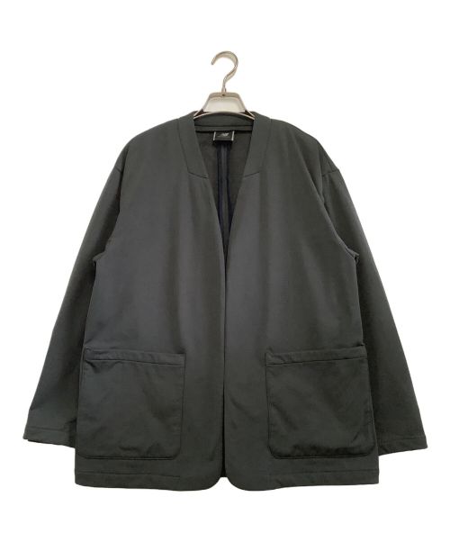 NEW BALANCE（ニューバランス）NEW BALANCE (ニューバランス) ノーカラージャケット MET24 No Collar Jacket グレー サイズ:Mの古着・服飾アイテム