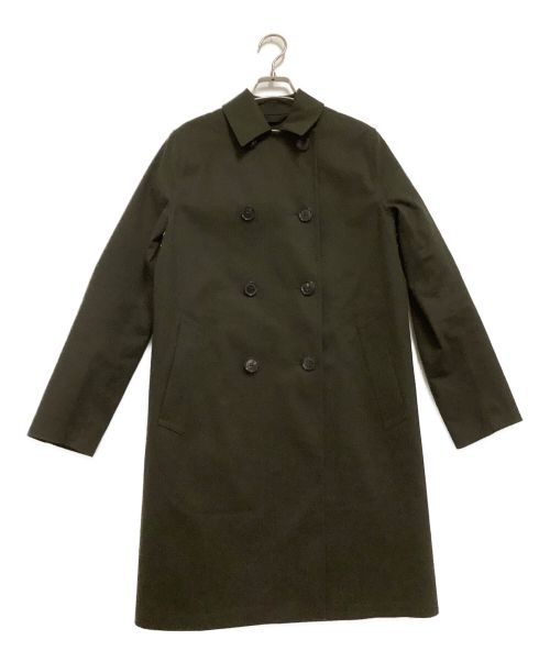 MACKINTOSH（マッキントッシュ）MACKINTOSH (マッキントッシュ) ゴム引きステンカラーコート グリーン サイズ:34の古着・服飾アイテム