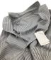 中古・古着 YANUK (ヤヌーク) テーラードジャケット ホワイト×グレー サイズ:L 未使用品：11000円