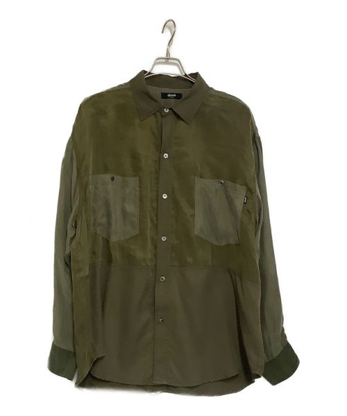 glamb（グラム）glamb (グラム) 長袖シャツ グリーン サイズ:Lの古着・服飾アイテム