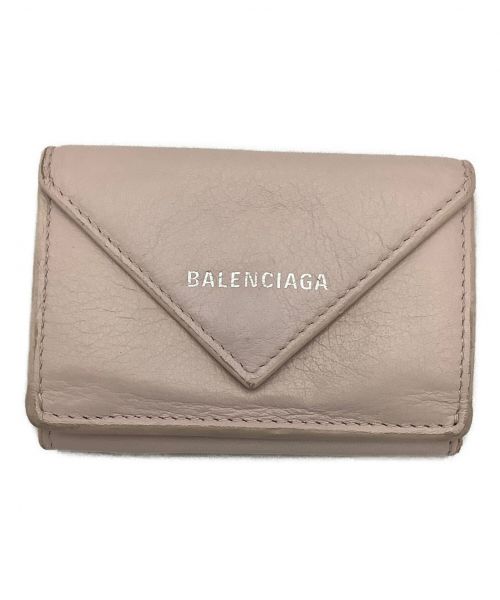 BALENCIAGA（バレンシアガ）BALENCIAGA (バレンシアガ) 3つ折り財布 ピンク サイズ:-の古着・服飾アイテム