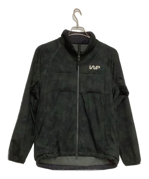 THE WARP（ザ ワープ）THE WARP (ザ ワープ) 中綿ジャケット ブラック×グリーン サイズ:Mの古着・服飾アイテム