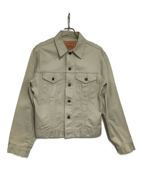LEVI'S（リーバイス）LEVI'S (リーバイス) デニムジャケット ベージュ サイズ:40の古着・服飾アイテム