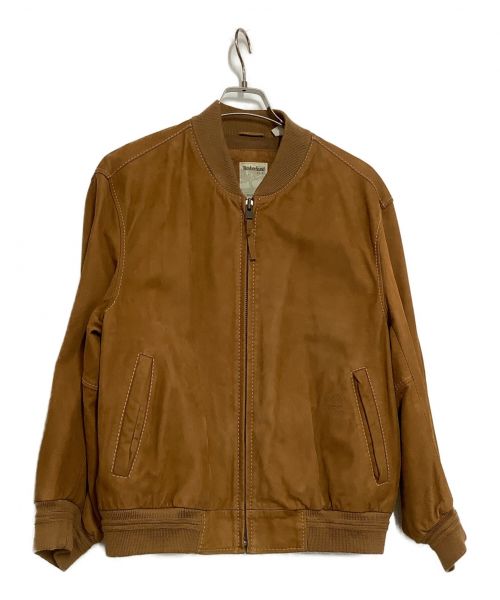 Timberland（ティンバーランド）Timberland (ティンバーランド) スェードレザージャケット ベージュ サイズ:Mの古着・服飾アイテム