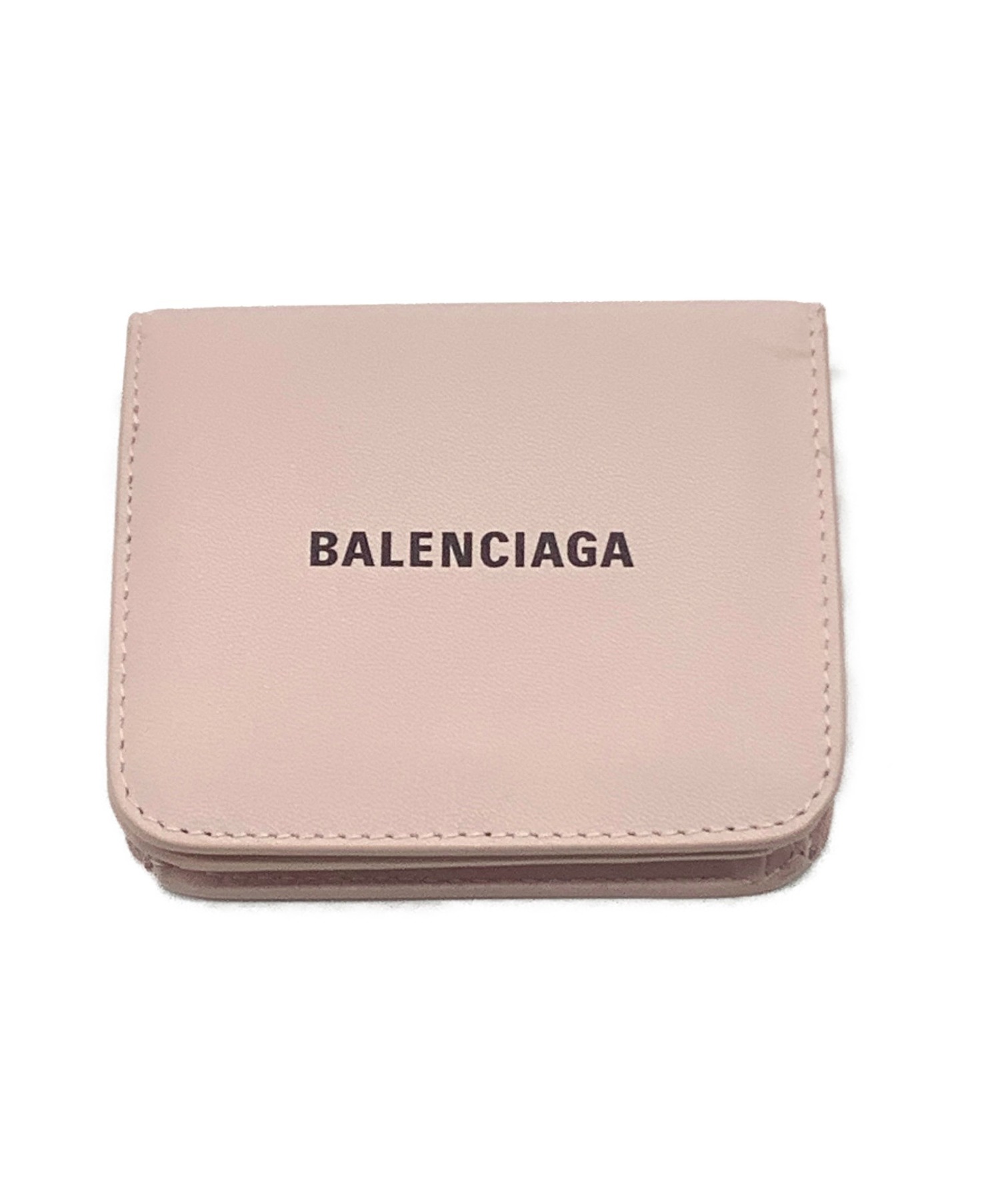 BALENCIAGA (バレンシアガ) 2つ折り財布 ピンク 594216