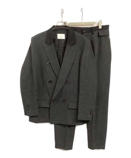 EZUMI（エズミ）EZUMi (エズミ) ダブルブレストスーツ グレー サイズ:Mの古着・服飾アイテム
