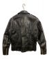 MARKAWARE (マーカウェア) ホースハイドダブルライダースジャケット ブラック サイズ:2：35800円
