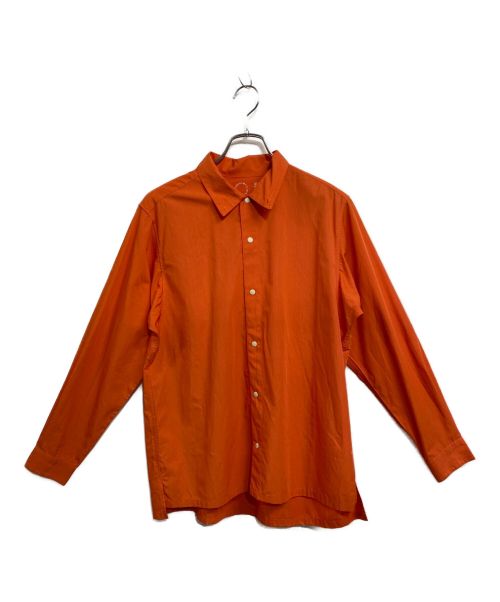 山と道（ヤマトミチ）山と道 (ヤマトミチ) バンブーシャツ オレンジ サイズ:Mの古着・服飾アイテム