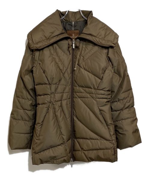 MONCLER（モンクレール）MONCLER (モンクレール) ダウンジャケット ブラウン サイズ:SIZE 1の古着・服飾アイテム