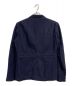 OMNIGOD (オムニゴッド) 3Bパッチポケットウールジャケット ネイビー サイズ:SIZE 4：5000円