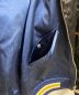 中古・古着 STUSSY AUTHENTIC GEAR (ステューシーオーセンティックギア) 00's スーベニアジャケット ブラック×ブルー サイズ:M：27000円